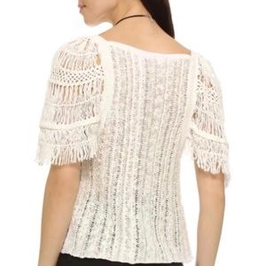 Free people fringe top